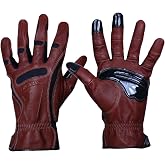Bionic Men's Tough Pro with Natural Fit Premium Leather Work Gloves (Large), Brown