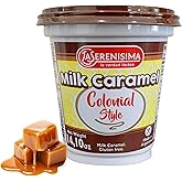 La Serenisima Dulce de Leche Argentine Caramel Spread 14.1 oz | A creamy jar ready for alfajores, cakes, pancakes, waffles and everyday dessert toppings.