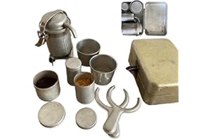 Extra Rare Collectors Camping Coffee Kit,Portable Camping Coffee Maker,Vintage Espresso Maker, Nostalgia Espresso & Pour over