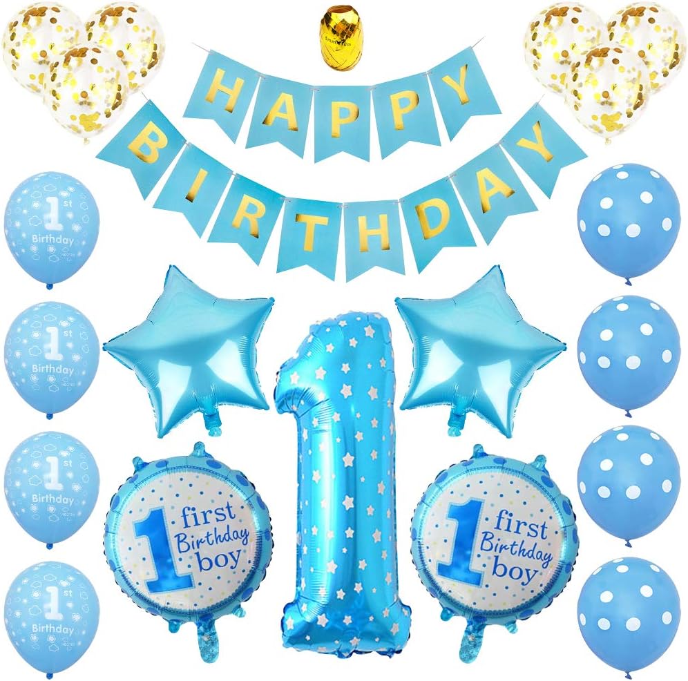 first birthday party favors boy