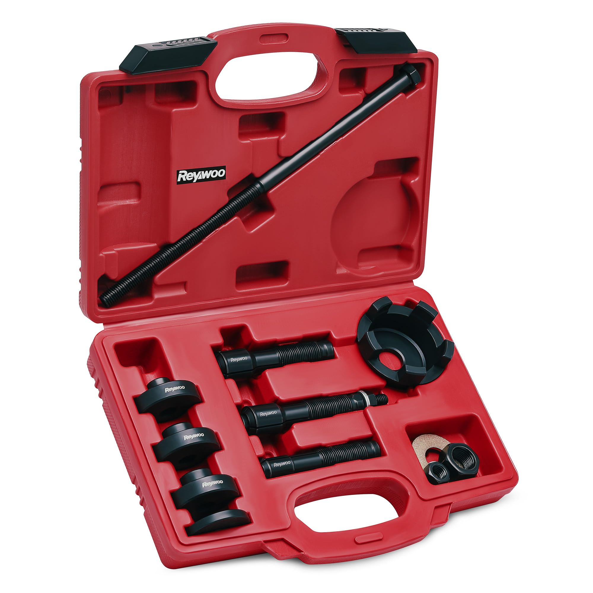 Photo 1 of Reywoo Motorcycle Wheel Bearing Puller Tool Kit Compatible with Most Harley Davison Motorcycles from 2000, Wheel Bearing Removal and Installation Tool for 3/4" 1" 25mm Bearings