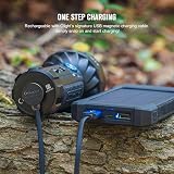 OLIGHT Marauder Mini Rechargeable 7000 Lumen 600m Flood Spot Torch IPX8 Black view 5