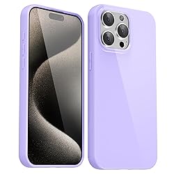 Svanove for iPhone 15 Pro Max Case Silicone, Glossy