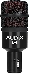 AUDIX D4 Hypercardioid Dynamic Instrument