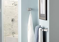 Moen YB5403CH Kingsley Double Robe Hook, Chrome