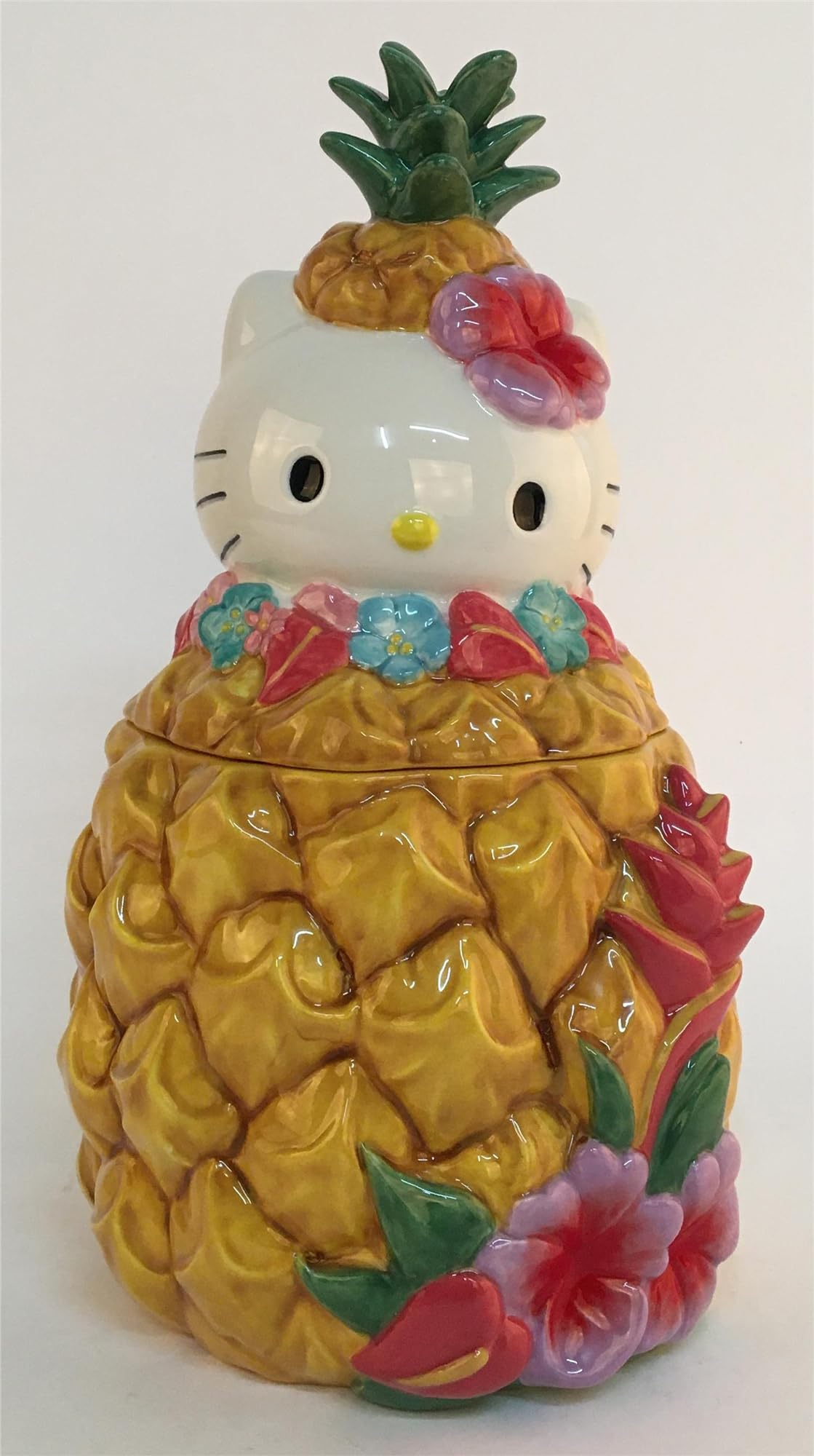 Photo 1 of Let It Snow Hello Kitty and Friends Tealite Candle House, 7.5" L x 6" W x 7.65" H Created by Blue Sky Clayworks