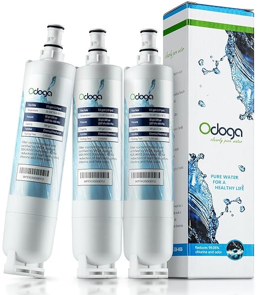 Odoga 4396508 Refrigerator Water Filter Replacement for Whirlpool