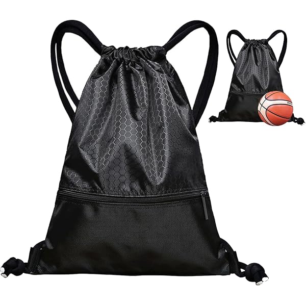Sac à Dos à Cordon De Serrage 43x34 Cm - Léger, Pliable, Imperméable, Pour Sport, Plage, Voyage - 9