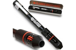 Clarke Brothers Tig Welding Pen Holder – Welder Feeder with Metal Case for Storage – Enhanced Comfortable Grip Tig Finger – Practical Pocket Clip – Professional Welding Results