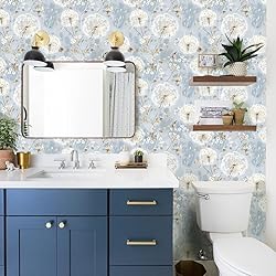 Nukofal Floral Peel and Stick Wallpaper Dandelion