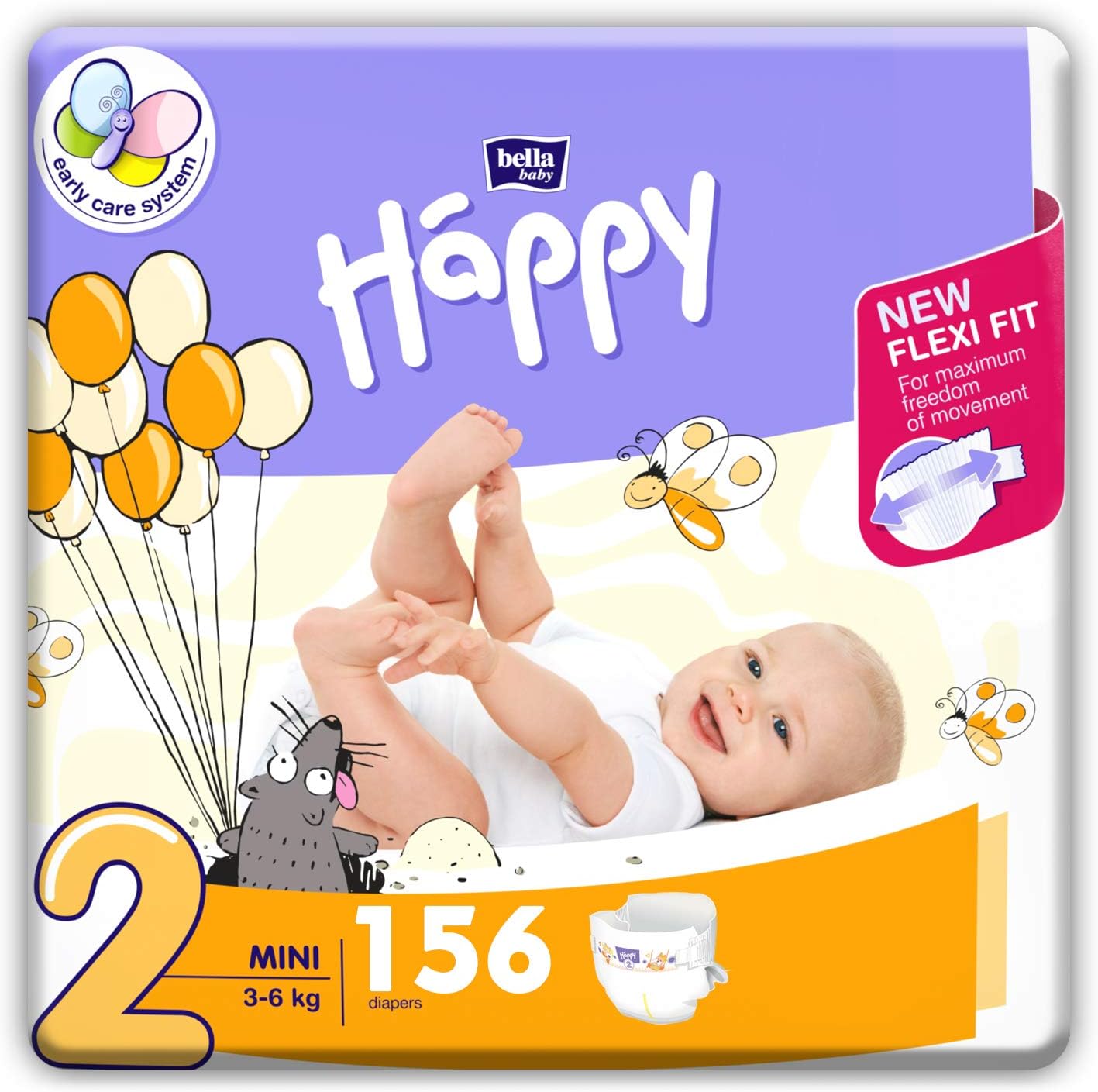 pampers happy nappy newborn