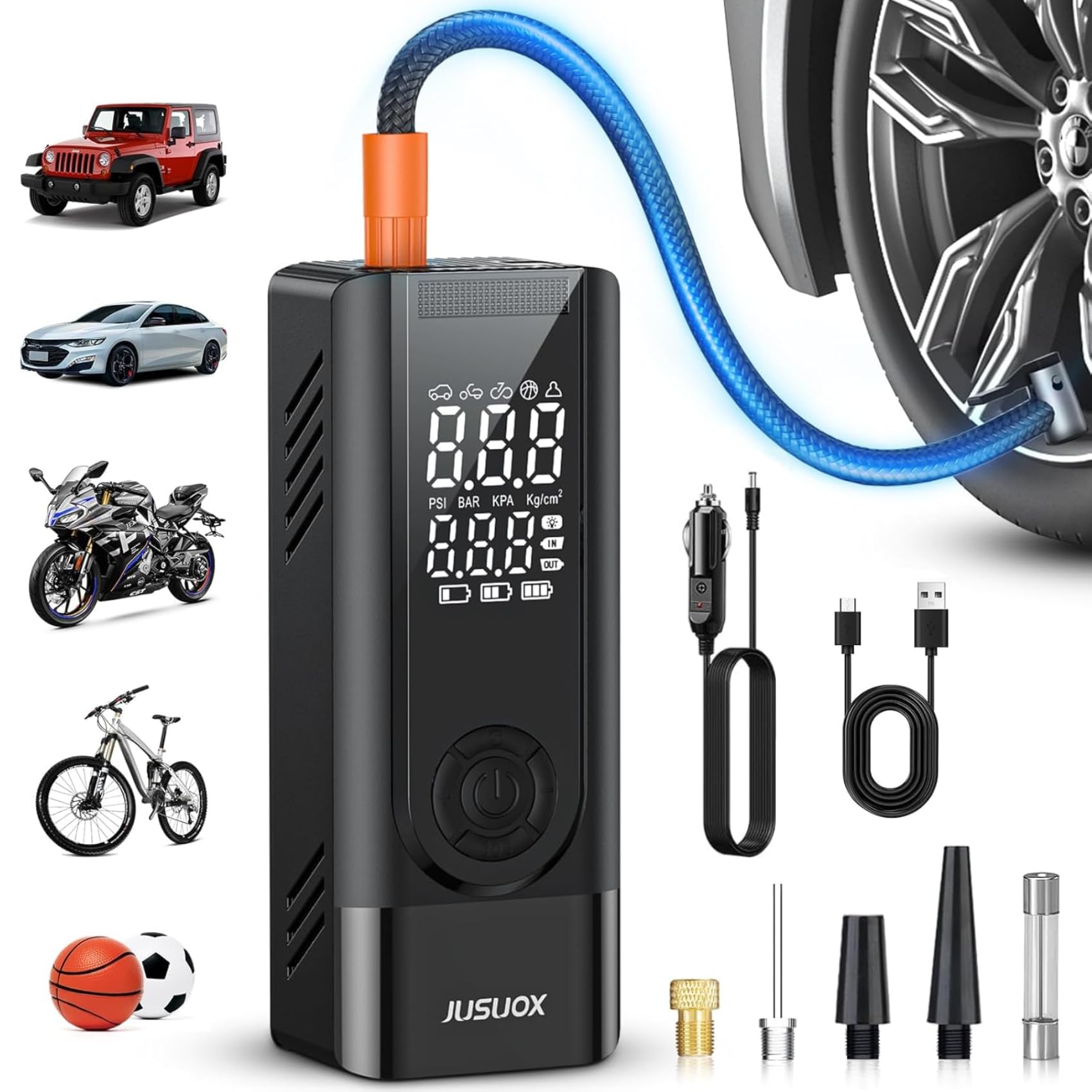 Best Value: Tire Inflator Portable Air Compressor (B0G244ZVBH)