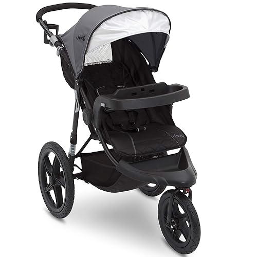 Jeep Classic Jogging Stroller by Delta Children, Grey in Dubai UAE
