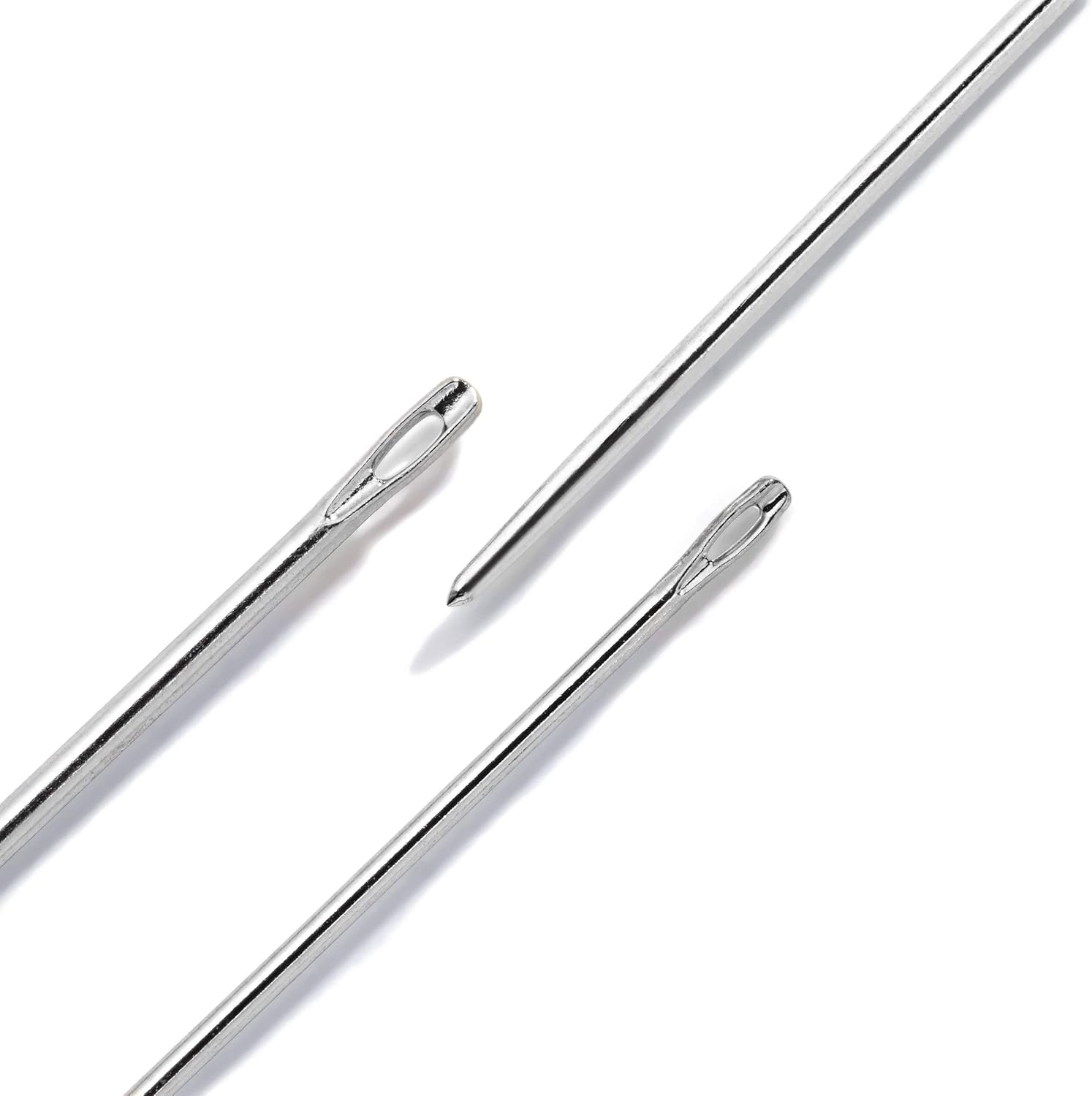 Prym Hand Sewing Needles Jersey 5-9 Ass and Ball Point - silver, Gold - Image 4