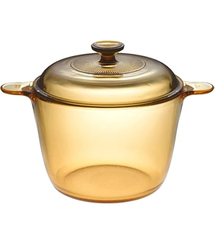 コーニング ビジョン ガラス ダブルハンドルポット 3.5リットル フランス製 コーニング ビジョン ガラス ダブルハンドルポット 3.5リットル フランス製