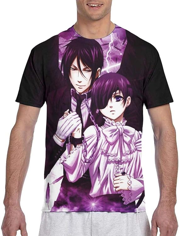 Amazon Co Jp 新品 売れ行きがよい黒執事 3 半袖 夏服 男女 おしゃれ 運動 ティーシャツ シンプル 丸首 ティーシャツ 快適 Tシャツ カップル服 服 ファッション小物