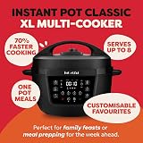 Instant Pot XL 7.1L 7-in-1 Electric Multicooker Black Stainless Pot view 2