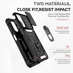for Samsung Galaxy A25 5G Case with Slide Camera
