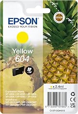 Epson 604 Genuine Yellow Ink Cartridge - Pineapple Series