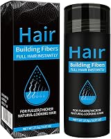 Pegciz Hair Building Fibres Medium Brown - Professional Hair Thickening Powder