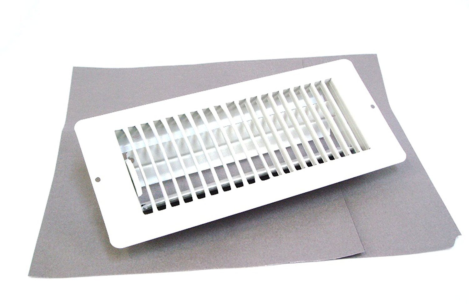 Deluxe Metal Mobile Home Floor Register Vents 4x10 White