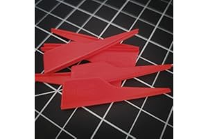 DCA Custom Arrows Mini Sabre Vanes Archery vanes for Hunting, 3D, or Indoor, Mechanical broadheads, Small Fixed Blade broadheads, or Field Points. Multiple Colors in 40 or 100 Pack