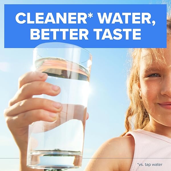 BRITA STANDARD WATER FILTER FOR PITCHERS AND DISPENSERS, BPA-FREE, REDUCES COPPER, CADMIUM AND MERCURY IMPURITIES, LASTS TWO MONTHS OR 40 GALLONS, INCLUDES 3 FILTERS FOR PITCHERS