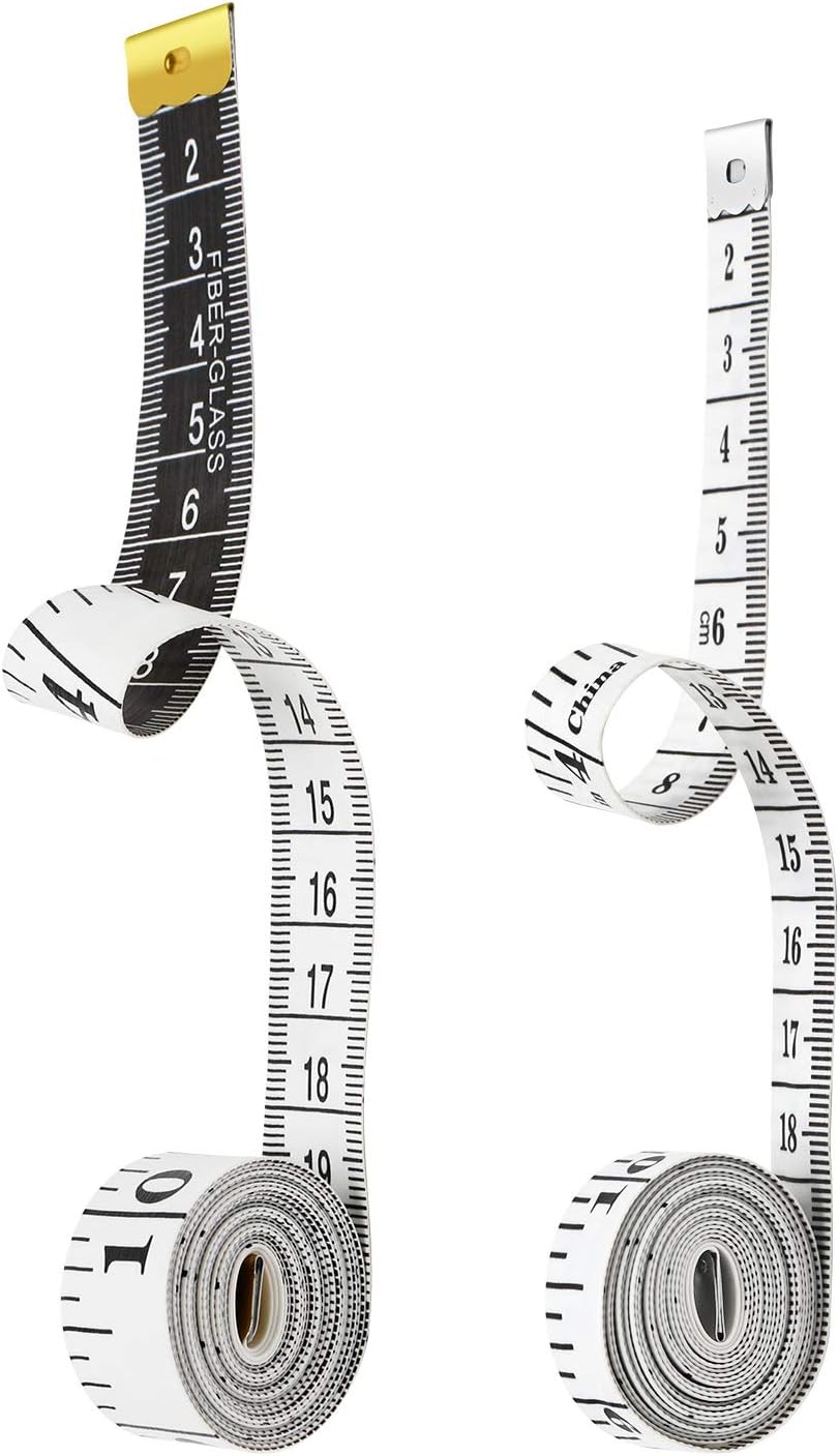 Soft Tape Measure, 2PCS Segarty 60Inch/150cm Flexible