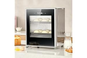 Electric Dough Proofer Machine, 40L Kitchen Yogurt and Bread Fermentation Machine with Humidity and Temperature Control for H