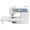 Brother Sewing and Quilting Machine, Computerized, 165 Built-in Stitches, LCD Display, Wide Table, 8 Included Presser Feet, W