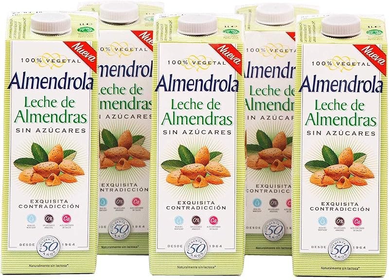 Bebida Vegetal de Almendras sin Azúcares, Pack de 6 x 1L — foto 6 de 7