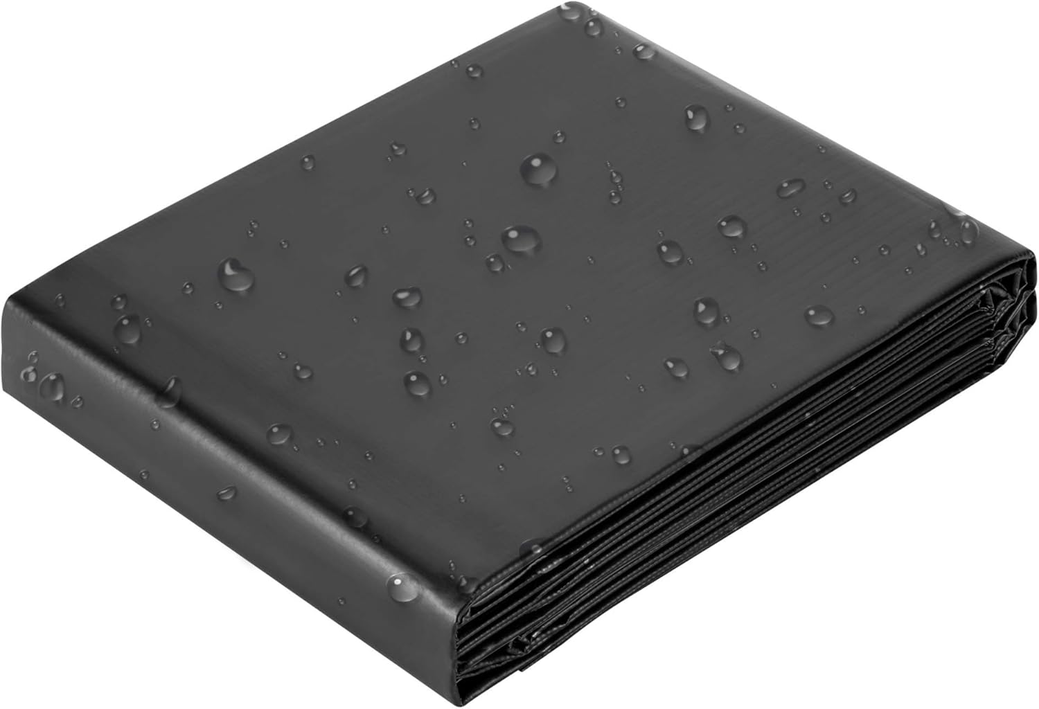 hygger Pond Liner, 10FT X 13FT, 500D PVC Soft Rubber New Material, 14.5-Mil Durable Pond Skins for Water Gardens, Fish Ponds, Water Fountains, Waterfalls