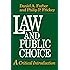 Law and Public Choice: A Critical Introduction