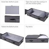 Omygarden Foldable Under Bed Storage Box 90x42x18cm with Handles view 8