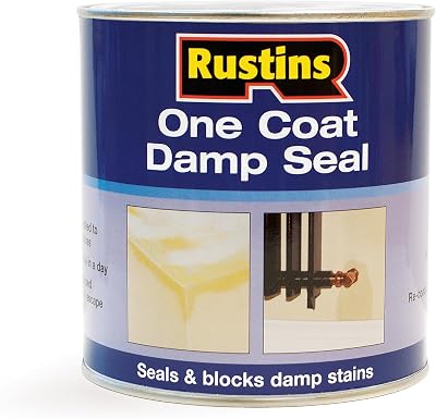Rustins Damp Seal Paint Water-Resistant Primer 1L Walls Ceilings