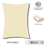 Windscreen4less 8ftx12ft RectangleSun Shade