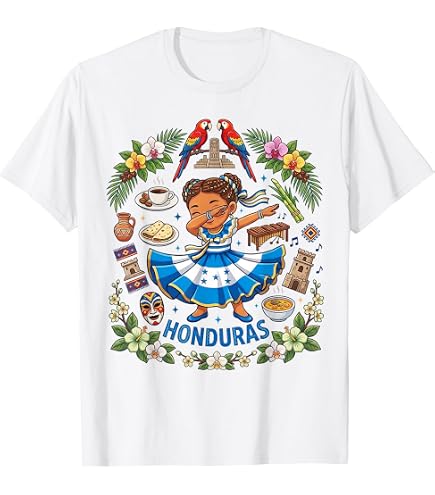 Honduras Fancy Dress Ideas For Kids & Honduran Flag Premium Tri-blend T-Shirt : Clothing, Shoes & Jewelry