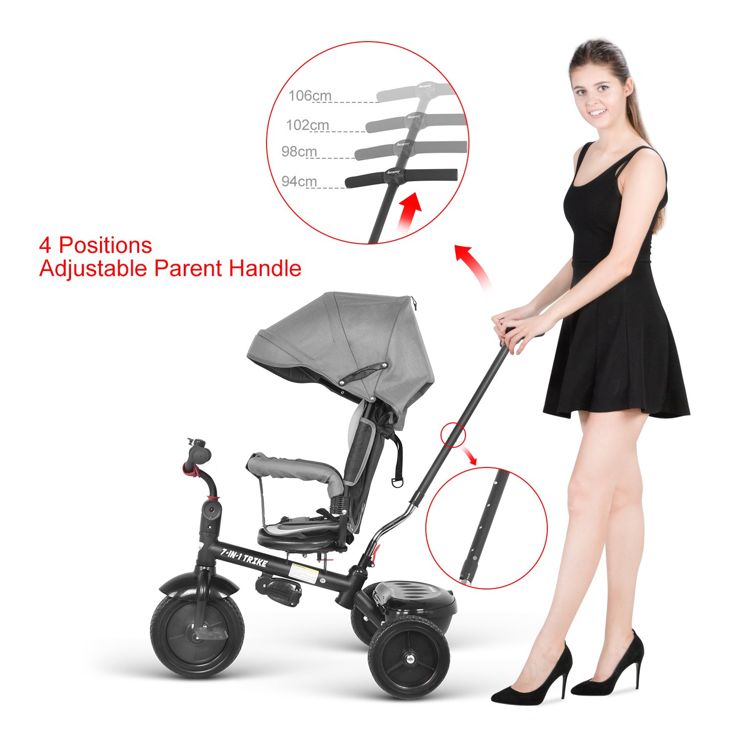 besrey tricycle 7 in 1