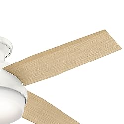 Hunter 44 inch Indoor Ceiling Fan with LED Light