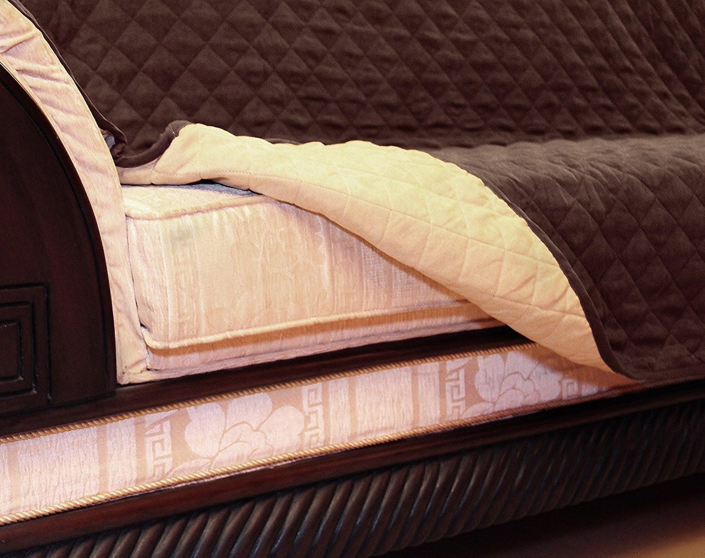 Amazon Com Reversible Sofa Cover Sofa Slipcover Stylish Furniture Protector Cover Kitchen Dining