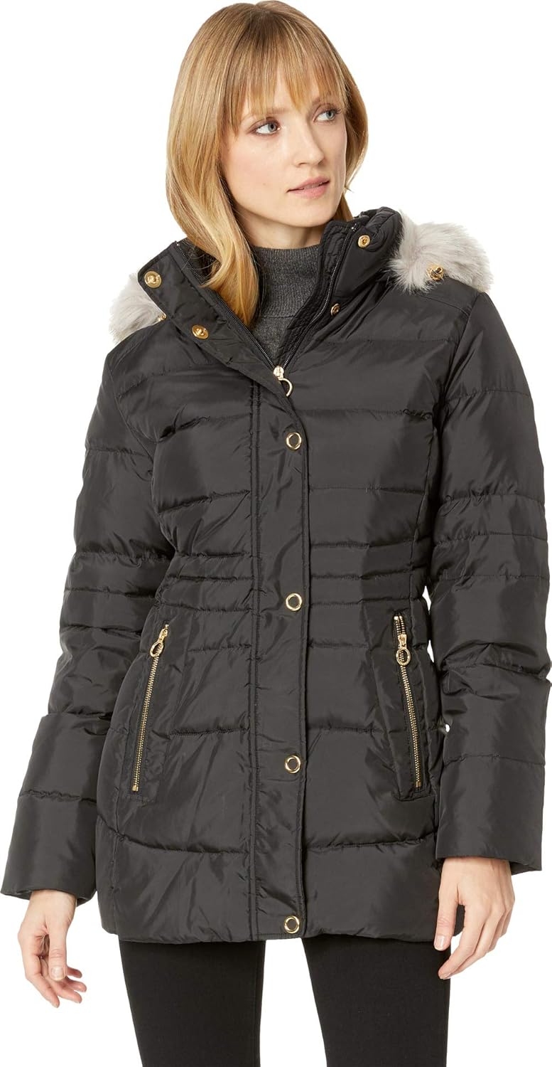 polo hooded puffer jacket