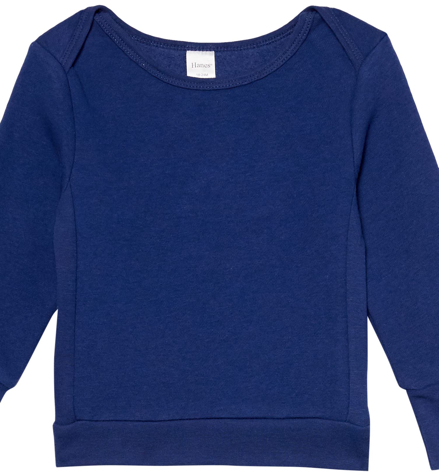 Hanes Baby and Toddler Flexy Soft 4-Way Stretch Fleece Sweatshirt