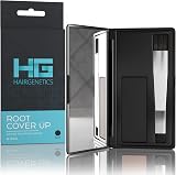 Hair Genetics Root Touch Up Powder - Dark Brown, Water Resistant, Conceals Grey