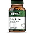 Gaia Herbs Pro Calm Restore - Nervous System Support Supplement* - Calm Support Supplement* with Skullcap Chamomile Holy Basil & Lavender - 60 Liquid Phyto-Caps (20 Servings)