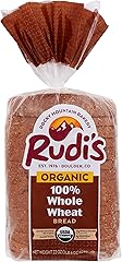 RUDIS Bread 100% Whole Wheat Organic, 22 oz