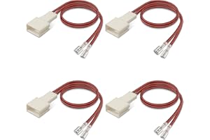 NAPONAL 4 Pcs 72-8104 Speaker Harness,Thicker Longer Professional Audio Speaker Wire Harness,Car Door Speaker Wiring Harness Adapter Connector for Toyota Camry Corolla Tacoma Tundra 4 Runner Scion Subaru