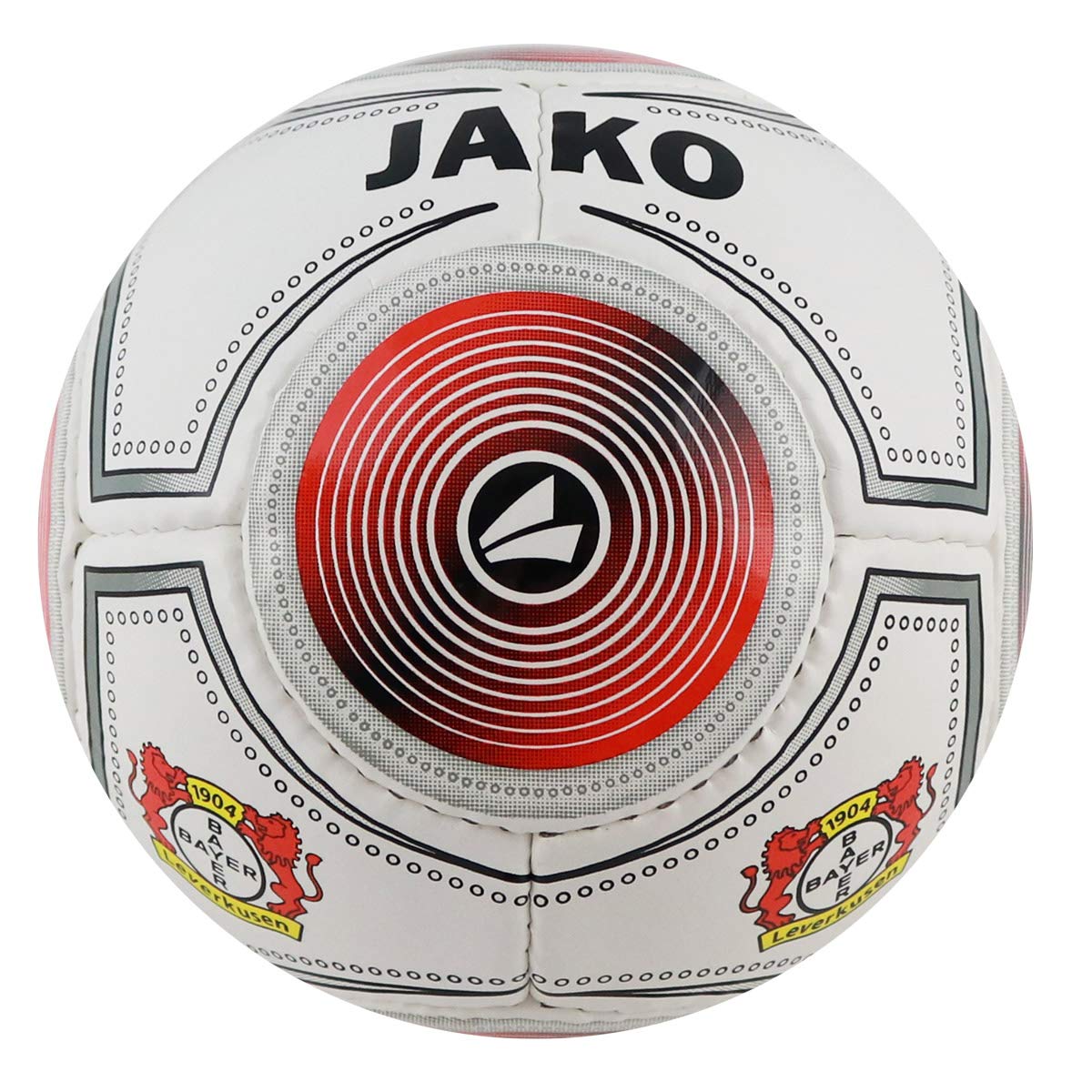 JAKO (Miniball Bayer 04 Leverkusen-Balón, Unisex Adulto, Blanco ...