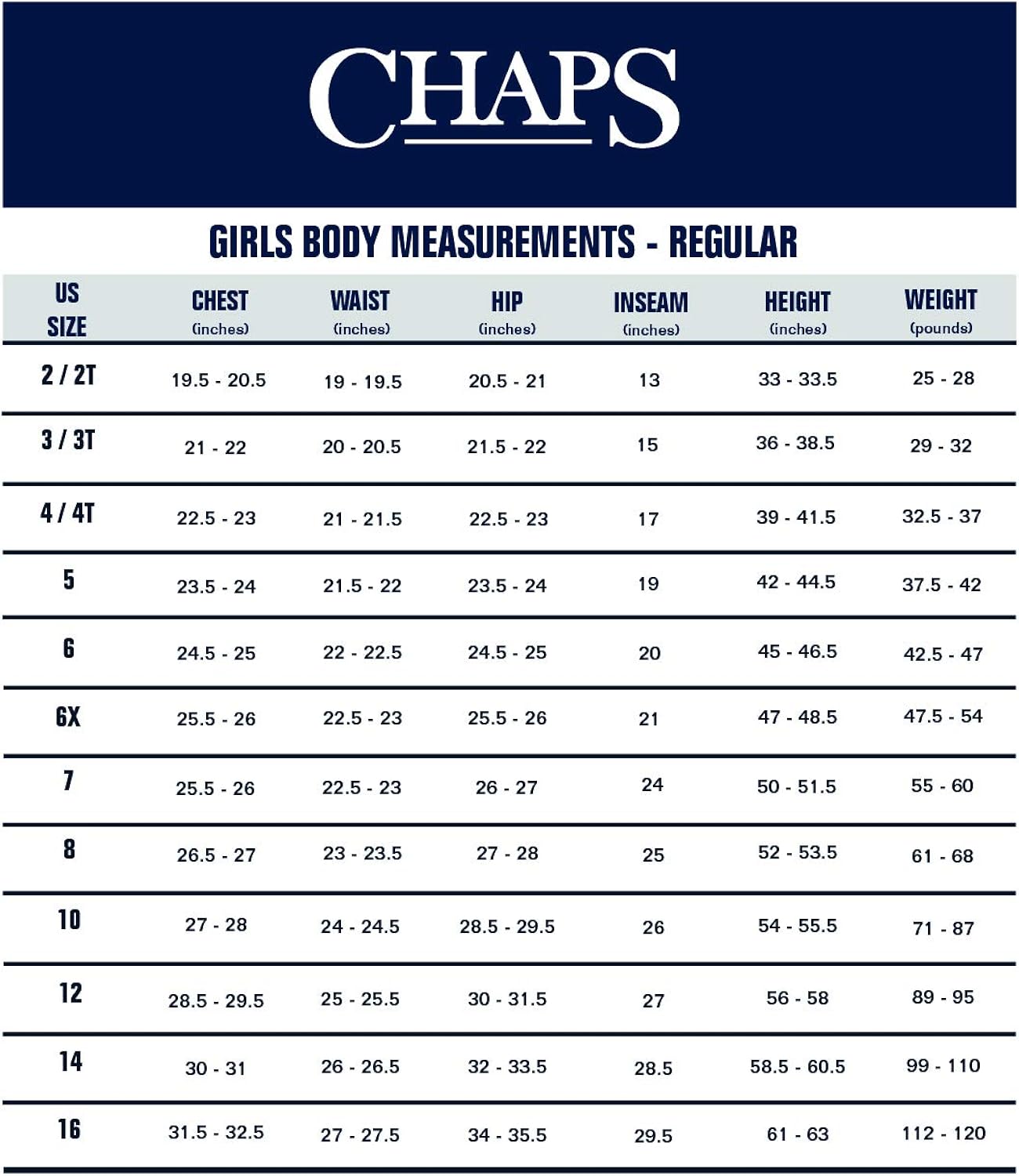 Chaps Girls' Toddler School Uniform Pleated Scooter Skirt: Clothing