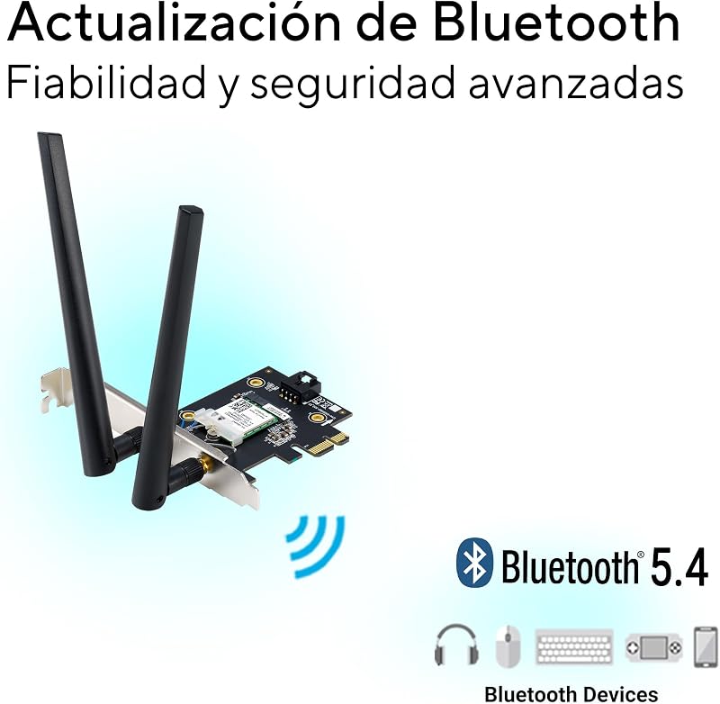 BE6500 - Adaptador WiFi 7 PCI-E tribanda