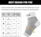 AVIDDA Ankle Support Brace 2 Pack White Men Women Size M view 4